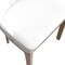 Leisuremod Verisma Collection Modern Wooden Dining Chair in Black Fabric with White Front, 2PK VC57BFW2 - alternate 7