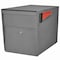Mail Boss Locking Security Post-Mount Mailbox, Granite, USPS Approved 805922 - alternate 1