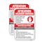 Signmission Attention Delivery Drivers Please Do Not Enter, 18'' X 24'' 2 Signs, Heavy Gauge Aluminum, 2PK A-1824-2PACK-25547 - alternate 1