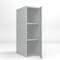 Pucel Heavy Duty Storage Locker, One Door, 24 in W x 36 in D x 74 in H, Light Blue DLCU-2436-1 - alternate 1