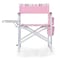 Picnic Time Family Of Brands Sports Chair, Pink with Pink Stripe Accents 809-00-102-000-0 - alternate 5