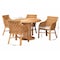 Bali & Pari Wymond Natural Rattan Dining Set 262-14154-13944-ZORO - alternate 7