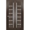 Sartodoors Sliding Closet Bi-fold Doors Solid Core Modern Interior QUADRO4088BF-CA-64 x 96 (2* 32x96) - alternate 1