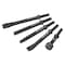 Sunex Air Hammer Chisel Standard 5 Piece Set In Portable Tool Roll ACS5S - alternate 6
