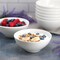 Gibson Elite White Peninsula 8 Piece 6.5 Inch Bone China Cereal Bowl Set in White 750123419M - alternate 5