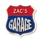Signmission Zac's Garage, 6 Inch X 6 Inch, Plastic Sign SHI-P-6-383-ZAC - alternate 1