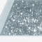 Homeroots 47" White Silver And Black Glass Faux Crystal And Wood Square Bar Table 564795 - alternate 4