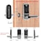 Wrightmaster 5 in 1 Corded Aluminum Smart Lock Deadbolt, Keyless Entry Door Lock with Fingerprint Digital, APP C ZR-06T-SR - alternate 8