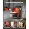 Vevor Rolling Tool Backpack with 45 Pockets and Durable Wheels for Heavy Tools, 45PK ZL-LGX-0098 - alternate 6