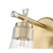 Z-Lite Belle 1-Light Wall Sconce, 5.25 in W, Modern Gold 7519-1S-MGLD - alternate 6