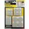 Scotch 3M Scotch Felt Self Adhesive Protective Pad Beige Round Assorted in. W 162 pk SP845-NA - alternate 1