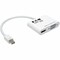Tripp Lite 6IN MINI DISPLAYPORT TO HDMI VGA 4K ADAPTER CONVERTER CABLE MDP TO HDMI VGA 6INC P137-06N-HV-V2W - alternate 1