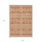 Homeroots 9' X 12' Copper And Ivory Southwestern Washable Indoor Outdoor Area Rug 593664 - alternate 7