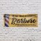 Signmission En servicio barbero profesional, 36 Inch x 96 Inch, Vinyl Banner B-96-30560 - alternate 3
