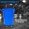 Magnum Tool Blue 44 Gallon Trash Can Set, Trash Can, Quiet Dolly, and Reinforced Lid, 1 Set CMTC-CLD0-44B01 - alternate 8