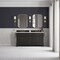 James Martin Vanities Brookfield 72 in. Double Vanity, Black Onyx w/ 3 CM Lime Delight Silestone Top 547-V72-BKO-3LDL - alternate 5