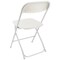 Elama 4 Piece Plastic Folding Chair in White ELM-L003W - alternate 6