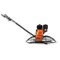 Husqvarna Walk Behind Trowel, CT48 8A w/Adj. T-Handle 970798102 - alternate 2