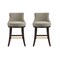 Manhattan Comfort Lucia Counter Stool in Taupe, 2PK 2-CS022-TP - alternate 5