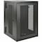 Eaton Tripp Lite Series SmartRack 18U UPS-Depth Wall-Mount Half-Height Rack Enclosure, Hinged Back SRW18USDP - alternate 1