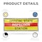 Signmission Official State Inspection Station, 36 Inch x 96 Inch, Vinyl Banner B-96-30768 - alternate 4
