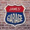 Signmission James's Garage, 6 inch X 6 inch, Plastic Sign, 2PK SHI-P-2PACK-6-383-JAMES - alternate 4