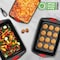 Nutrichef 3-Piece Baking Pan Set, Black NCRL3SBLK - alternate 4