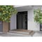 Vdomdoors Aluminum Door with Hidden Handle Hiddex 0155 Natural Noir Entry Steel Metal Modern Painted W14+36+1 HIDDEX0155EXD-NOIR-W14+36+14xH80+14-LH-I - alternate 3