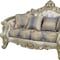 Homeroots 78in Gold Floral Loveseat and Toss Pillows 348232 - alternate 4