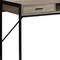 Homeroots 48" Taupe and Black Computer Desk With Two Drawers 333487 - alternate 5