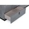 Homeroots 59" Gunmetal Grey Crackle Finish Six Drawer Double Dresser 490819 - alternate 5