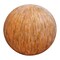 Homeroots 1 X 16 X 14 Sandstone Ribbed Finish Outdoor Light - Ball 274811 - alternate 1