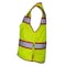 Dome75 Hi-Vis Heavy Duty Safety Vest MD Class ANSI/ISEA 107-2020 Class 2 , Reinforced Front Zipper 1 OV6124 - alternate 7