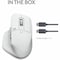 Logitech MX MASTER 3S FOR MAC PERFORMANCE WIRELESS MOUSE PALE GREY 910-006570 - alternate 9