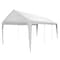 King Canopy 10ftx20ft Fitted Replacement Cover W/ Legs Skirts, Fits a 10ft 8in x 20ft frame, White/White PTCL1020FR6 - alternate 1