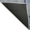 Homeroots 3' X 5' Denim Blue Gray And Ivory Geometric Washable Indoor Outdoor Area Rug 594773 - alternate 7