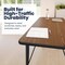 Flash Furniture Wren 60 in x 24 in Adjustable Height Activity Table, Thermal Laminate Top, Standard Legs, Oak XU-A2460-REC-OAK-T-A-GG - alternate 7