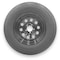 Rubbermaster - Steel Master ST215/75R14 8 Ply 5 On 4.5 Bolt, Black Wheel Assemblies 599536BLK - alternate 1