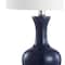 Jonathan Y Cox 22" Metal/Glass LED Table Lamp, Navy, 2PK JYL4033C-SET2 - alternate 5
