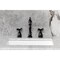 Kingston Brass Widespread Bathroom Faucet with Brass Pop-Up, Matte Black KB1970BEX - alternate 2