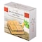 Basicwise Set of 4 Square Glass Jars with Bamboo Lids and Wooden Tray - Square Charcuterie, Snack QI004711.4 - alternate 7