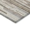 Homeroots 5' X 8' Ivory And Beige Striped Washable Indoor Outdoor Area Rug 609037 - alternate 6