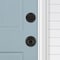 Kwikset Polo Traditional Matte Black Deadbolt and Entry Door Knob 1-3/4 in. 96900-449 - alternate 3