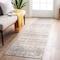 World Rug Gallery Geometric Boho Runner Rug 2 ft 7 in x 8 ft Gray MON843GRAY27X8 - alternate 1