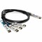 Add-On Addon Dell Dac-Q28-4Sfp28-25G-2M Compatible Taa Compliant 100Gbase-Cu DAC-Q28-4SFP28-25G-2M-AO - alternate 7