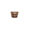 Real Wood Products Co Whiskey Barrel Planter, Acacia Wood Burnt G3056 - alternate 1