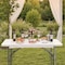 Yssoa 4 FT Portable Folding Table, Heavy Duty Table with Handles, Easy to Clean and Space Saving De 3A88FNTABLFOLD4WHT - alternate 5