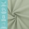 Arkwright Home Cozy Soft Polar Fleece Throw 50x60 Green (12pk), 12PK FLC-PLR-5060-GR - alternate 6
