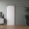 Sartodoors Barn Door 36 x 80 inches, BASIC 9422 White, 6.6FT Silver Rail Track Heavy Hardware Set, Solid Pan BASIC9422BD-S-SKIN-36 - alternate 1