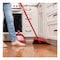O-Cedar One Sweep Broom with Dustpan, 53.88in Handle, Red/Black/Gray 175073EA - alternate 8